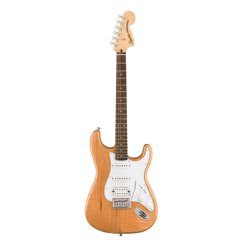 Squier Fsr Affinity Series™ Stratocaster® Hss, Laurel Fingerboard, White Pickguard, Natural 2