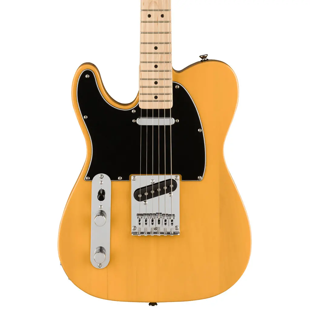Squier Affinity Series Telecaster  Left Handed In Butterscotch Blonde 1