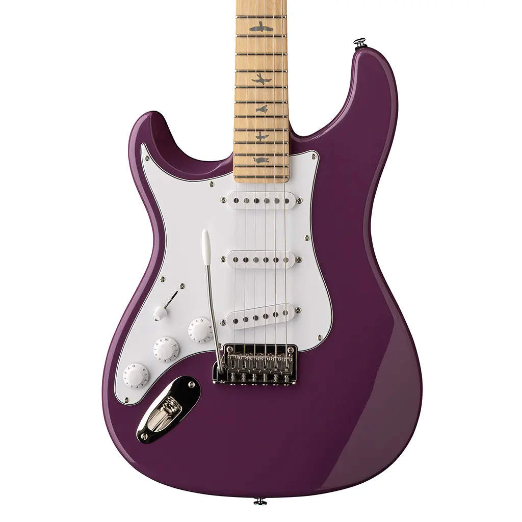 Prs Se Silver Sky Maple Fretboard Left Handed - Summit Purple 1