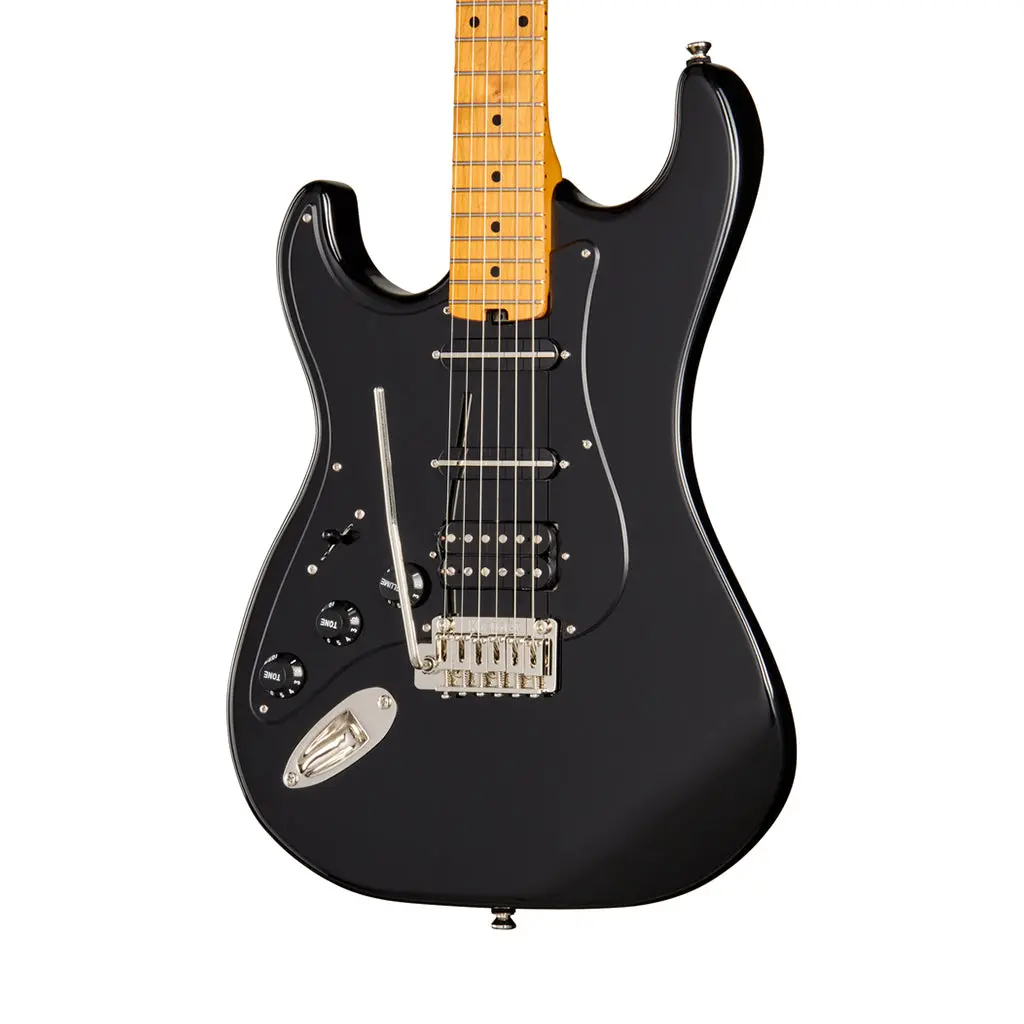 Kramer Pacer Deluxe Gt Left Handed W/Premium Gig Bag - Intruder Black 1