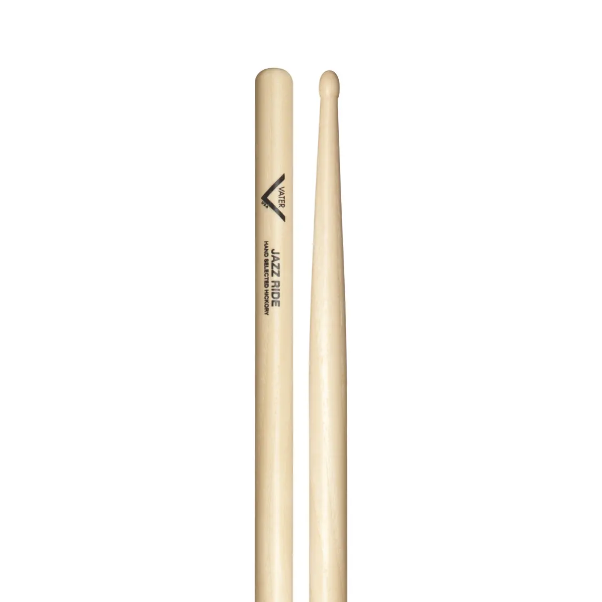 Vater Hickory Jazz Ride - Wood Tip 1