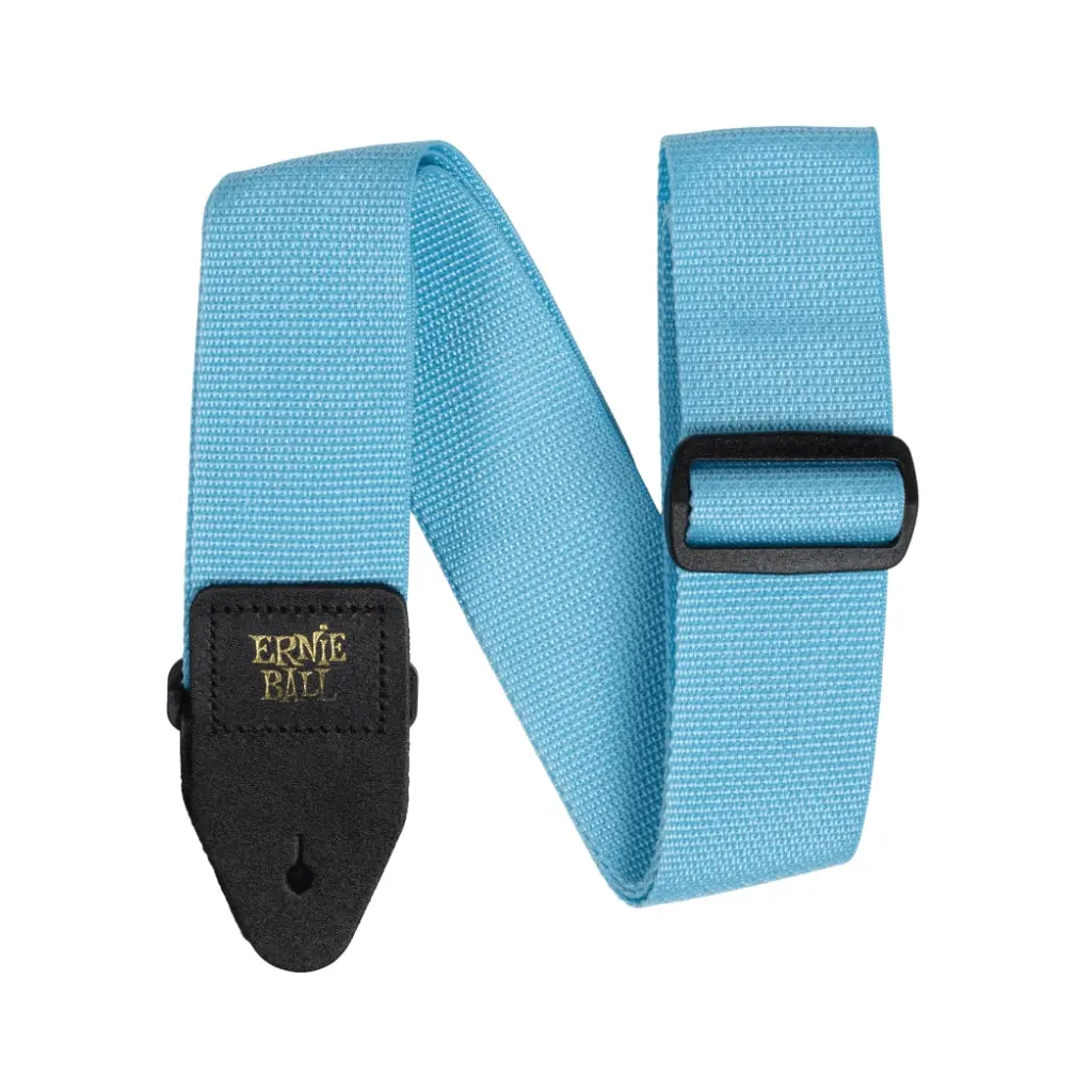 Ernie Ball Polypro Guitar/Bass Strap - Breaker Blue 1