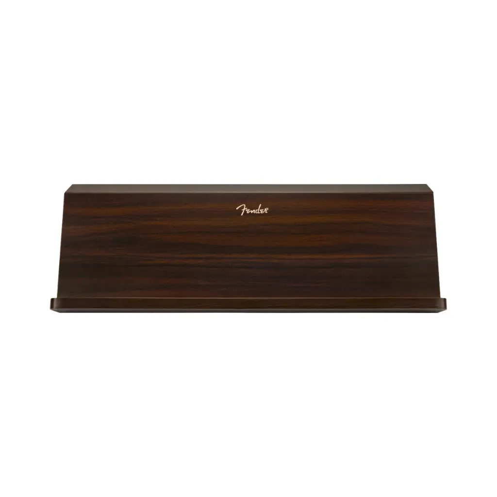 Fender Deluxe Wooden Pedal Shelf - Walnut 2