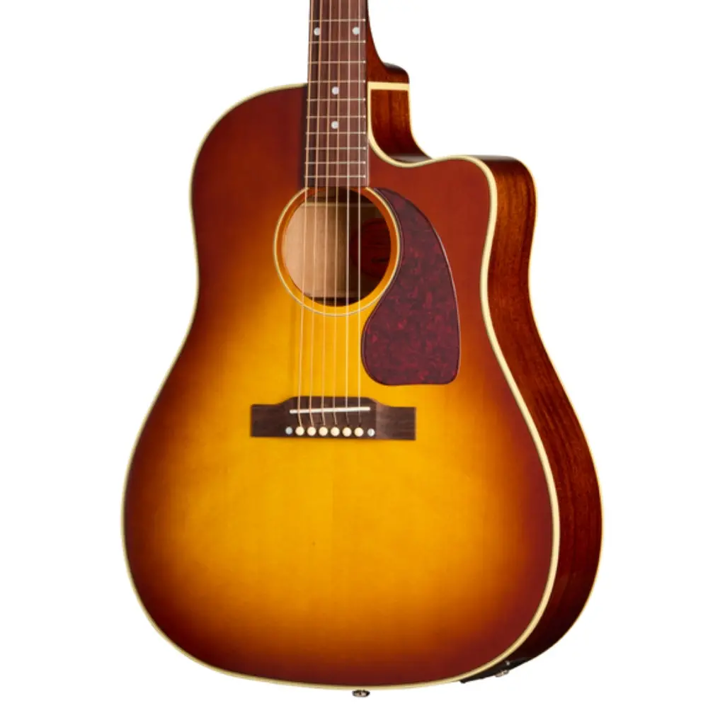 Epiphone J-45 Standard Ec Acoustic Guitar - Honey Burst 1