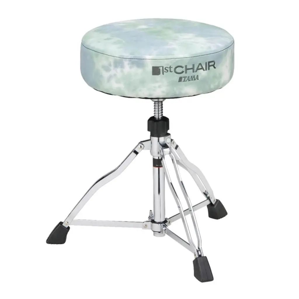 Tama 1St Chair Round Rider Drum Throne - Cool Mint Grey 1
