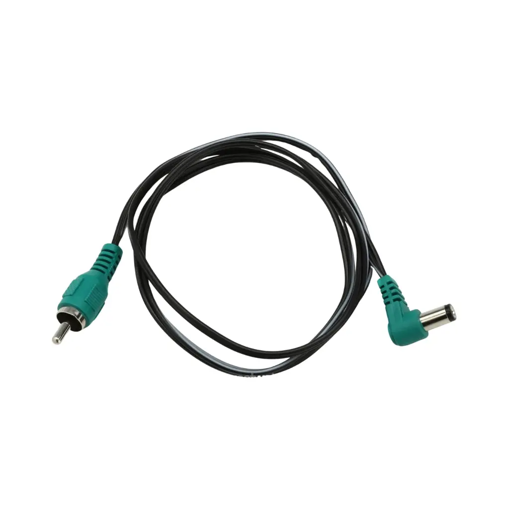Cioks 4080 Type 4 Flex Angled Power Cable - 31 Inch, Green 1