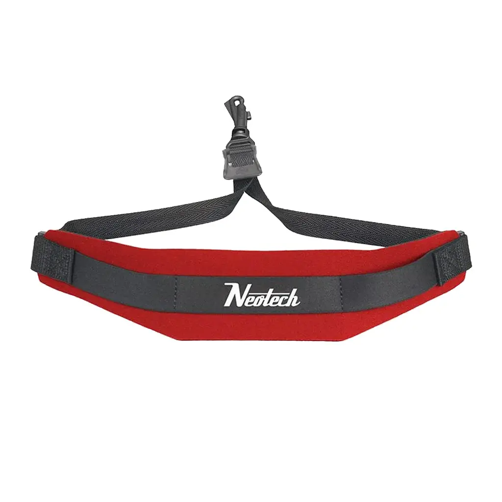 Neotech Saxophone Soft Strap W/Swivel Hook - Red 1