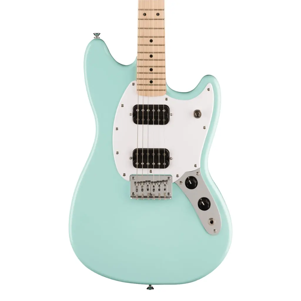 Squier Fsr Sonic Mustang Hh Maple Fingerboard - Sonic Blue 1