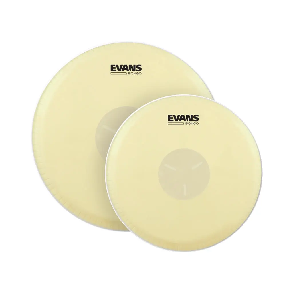 Evans Eb09 Tricenter Bongo Head Pack - 7.25 & 8.75 Inches 1