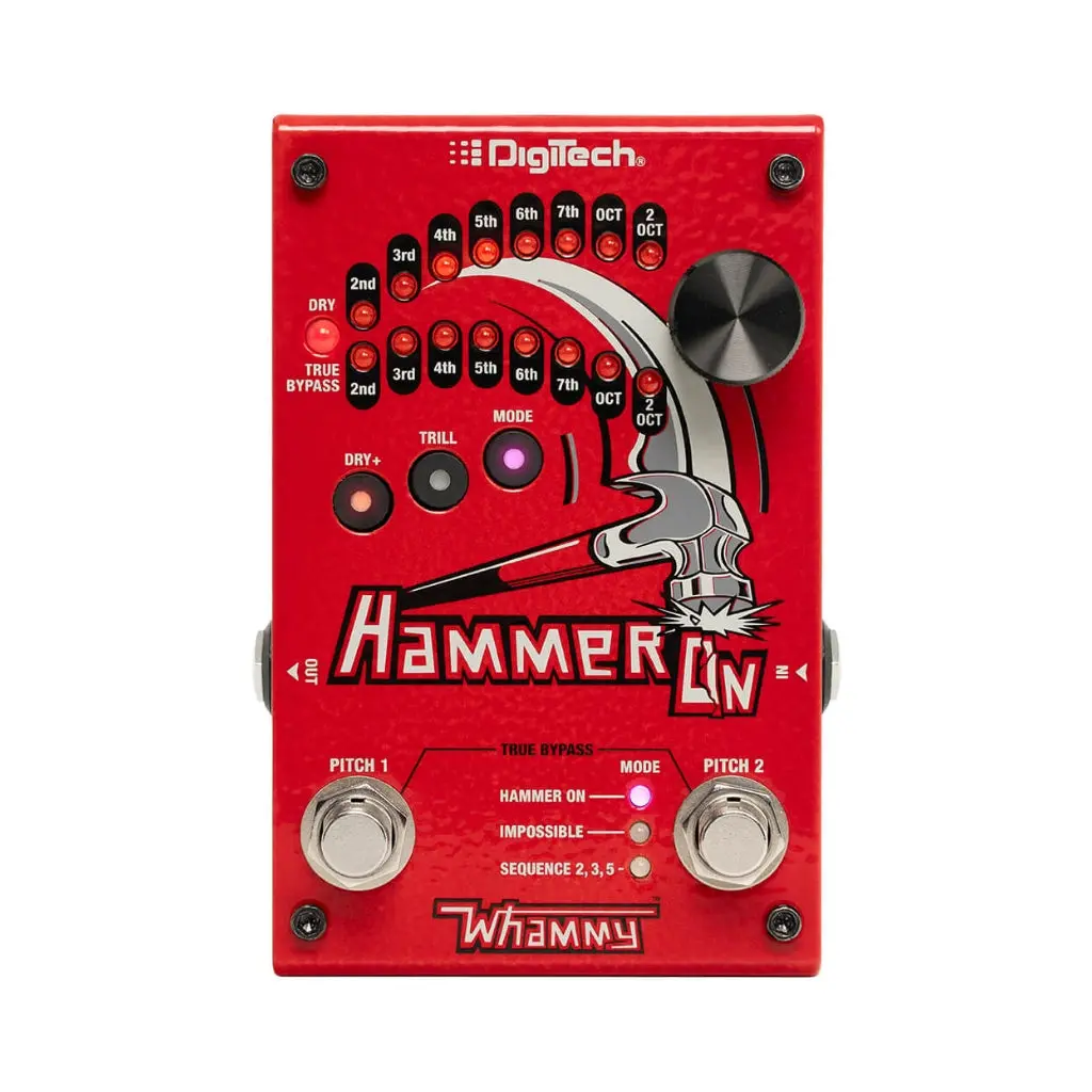 Digitech Hammeron Instantaneous Pitch-Shifter Pedal 1