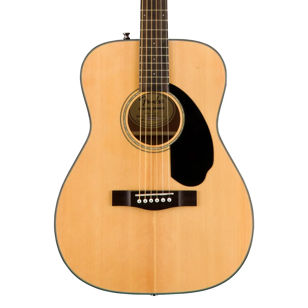 Fender Cc-60S Concert, Walnut Fingerboard, Natural Acoustic Guitar 1