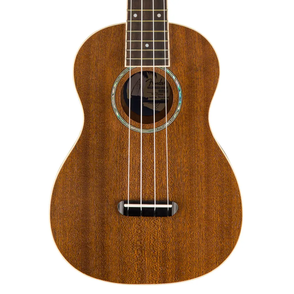 Fender Zuma Concert Ukulele, Walnut Fingerboard, Natural 1