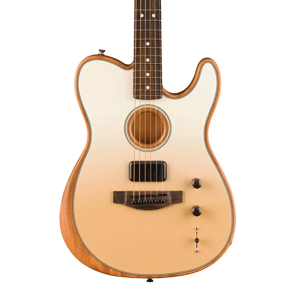 Fender Finneas Signature Acoustasonic Player Telecaster With Rosewood Fingerboard - Cappuccino Fade 1
