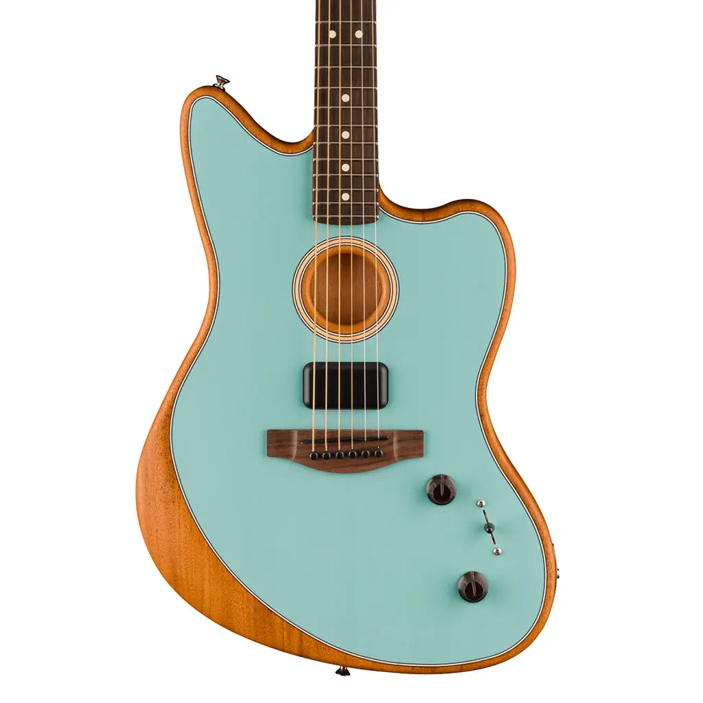Fender Acoustasonic® Player Jazzmaster®, Rosewood Fingerboard, Ice Blue 1