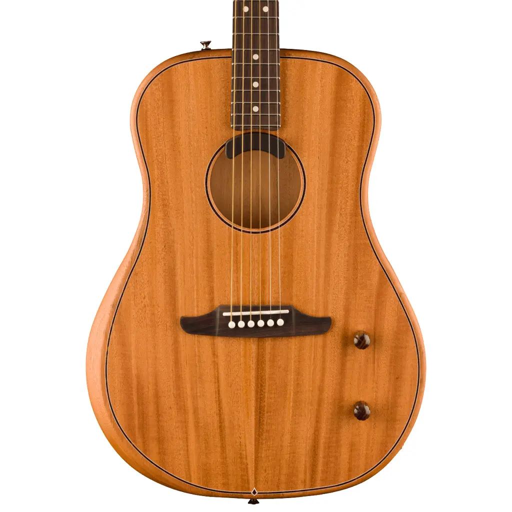 Fender Highway Series Dreadnought Acoustic Guitar - Rosewood Fingerboard - All-Mahogany 1