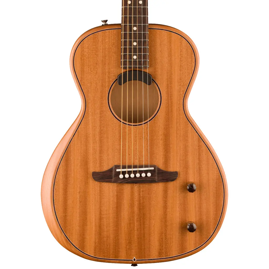 Fender Highway Series Parlor Acoustic Guitar - Rosewood Fingerboard - All-Mahogany 1