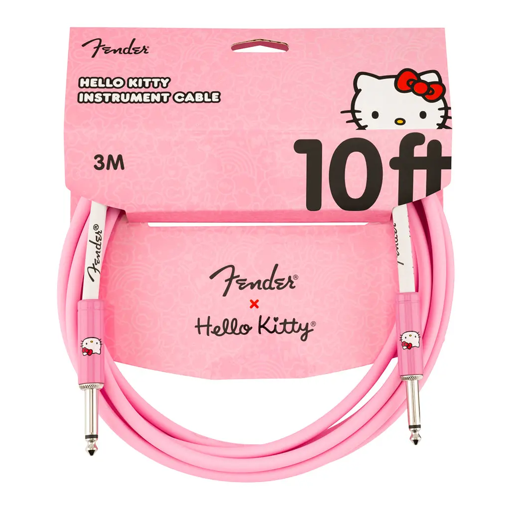 Fender X Hello Kitty Instrument Cable 10" 1