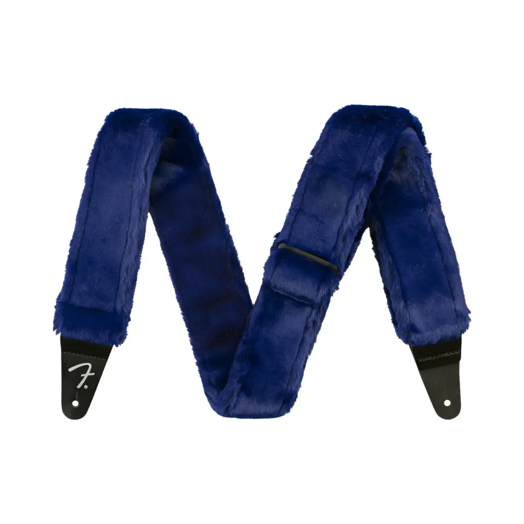 Fender Poodle Plush Strap Blue 1