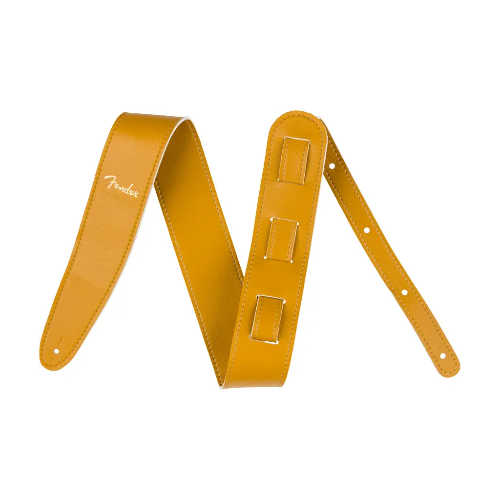 Fender® Vegan Leather Strap, Butterscotch, 2.5" 1