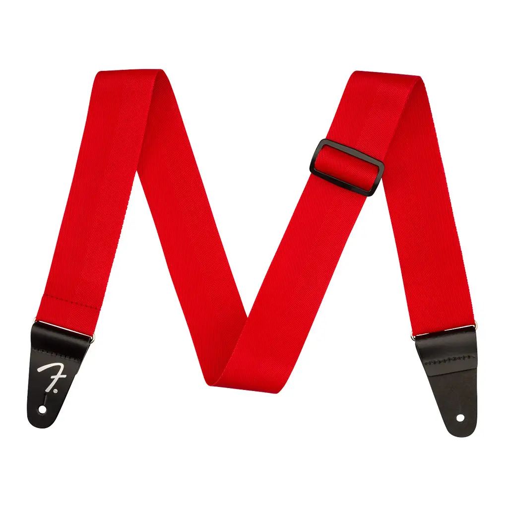 Fender Polypro Strap Red 1