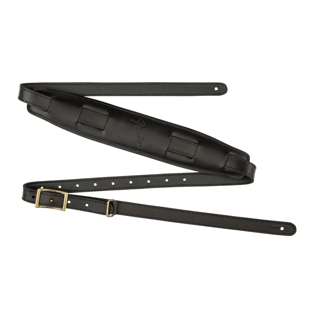 Fender Mustang Saddle Strap - Black 1