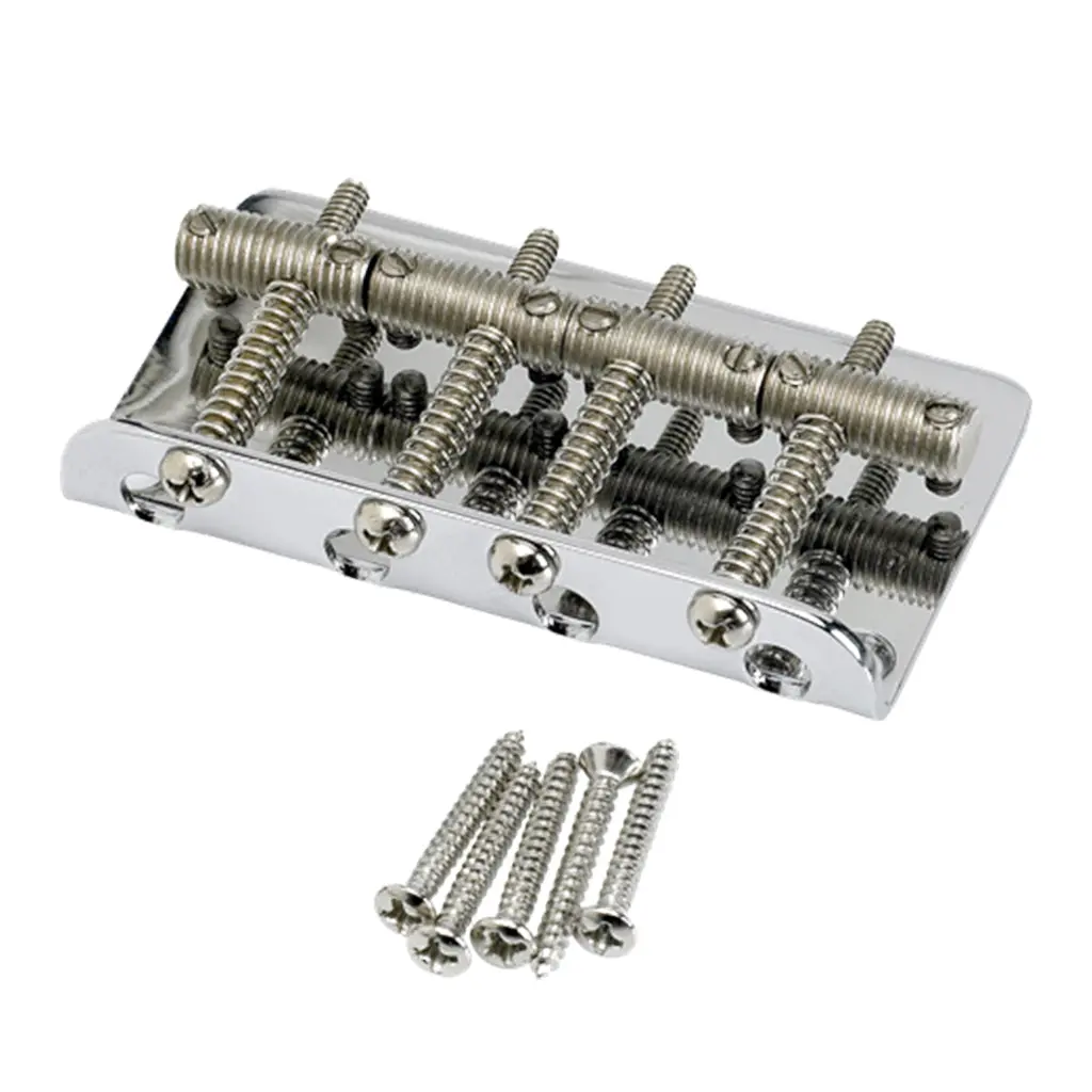 Fender Pure Vintage Bass Bridge Assembly In Nickel Chrome 1