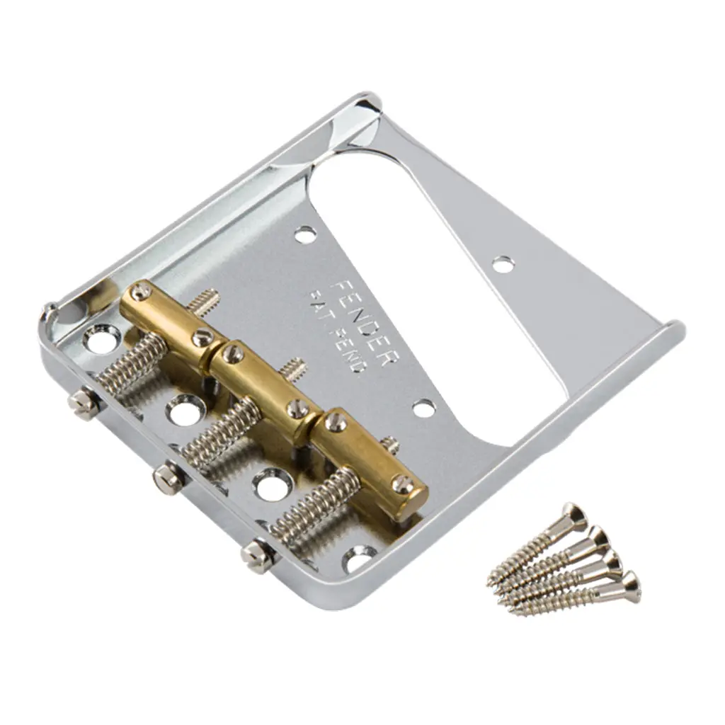 Fender Vintage Tele 3-Saddle Bridge Chrome 1