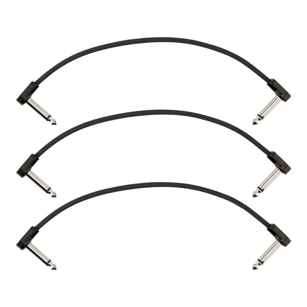 Fender Blockchain 8" Cable 3 Pack Angle/Angle 1