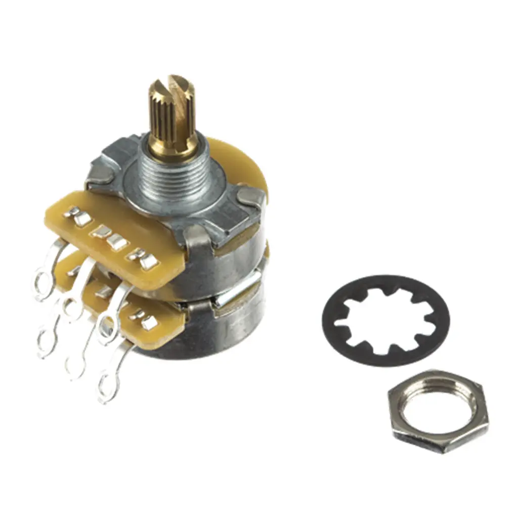 Fender Dual 500K/250K Split Shaft Pot 1