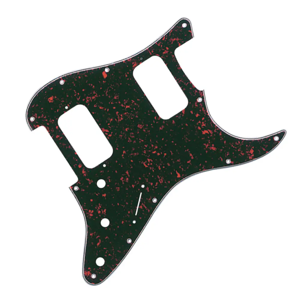 Fender - Pickguard, H/H Stratocaster®, 11-Hole Mount, Tortoise Shell, 4-Ply 1