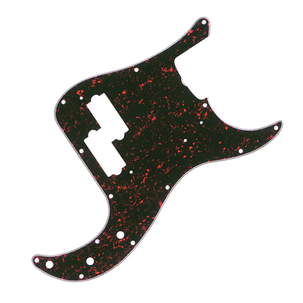Fender - Pickguard, Precision Bass® (With Truss Rod Notch), 13-Hole Vintage Mount, Tortoise Shell, 4-Ply 1