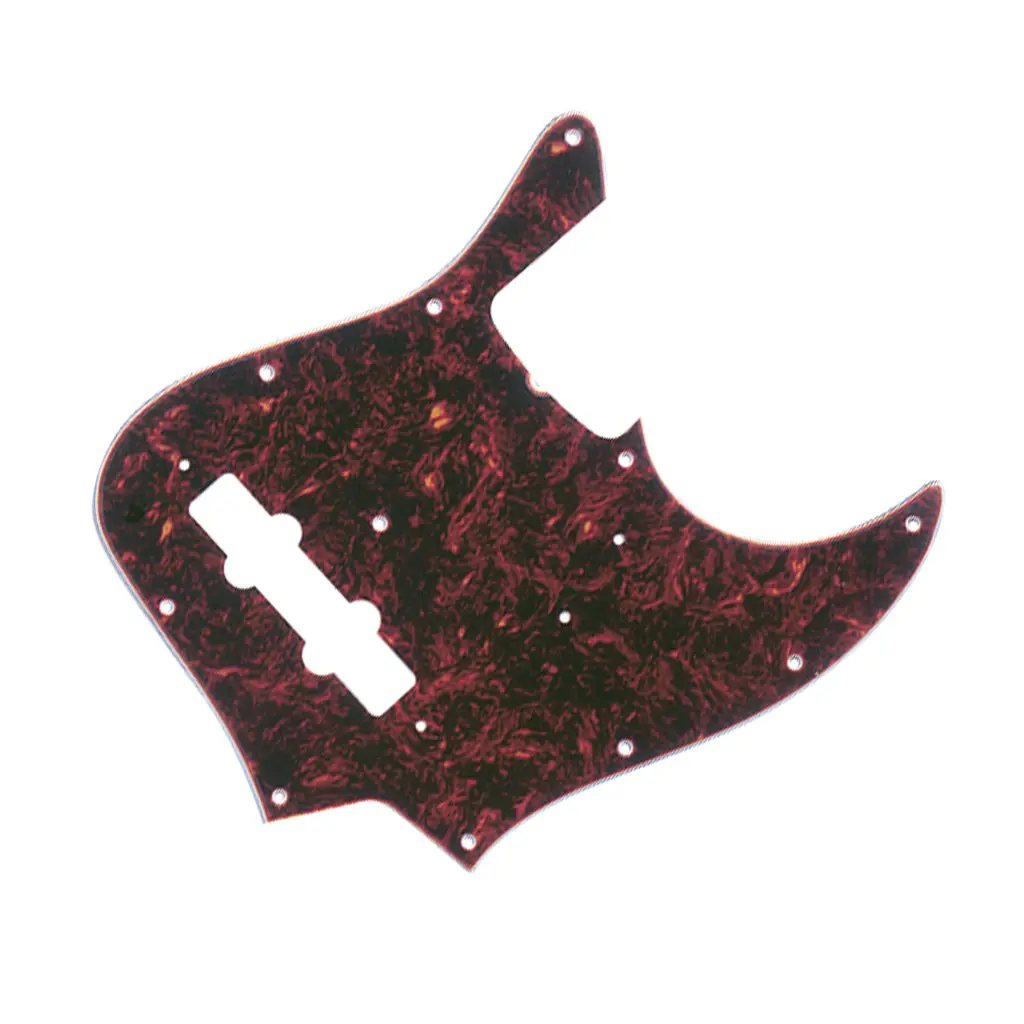 Fender - Pickguard, Jazz Bass® (With Truss Rod Notch), 11-Hole Vintage Mount, Tortoise Shell, 4-Ply 1