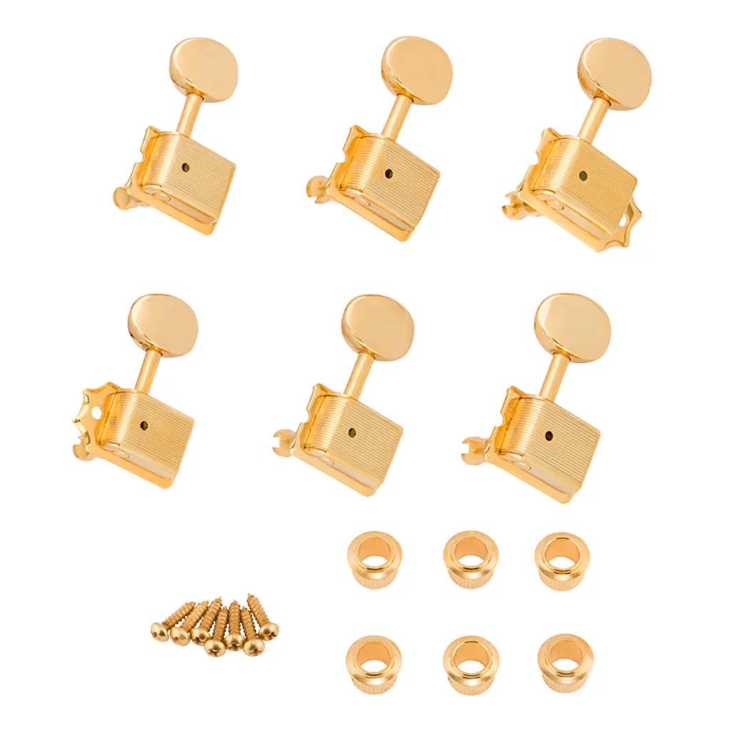 Fender American Vintage Guitar Tuning Machines 6 In Gold 1
