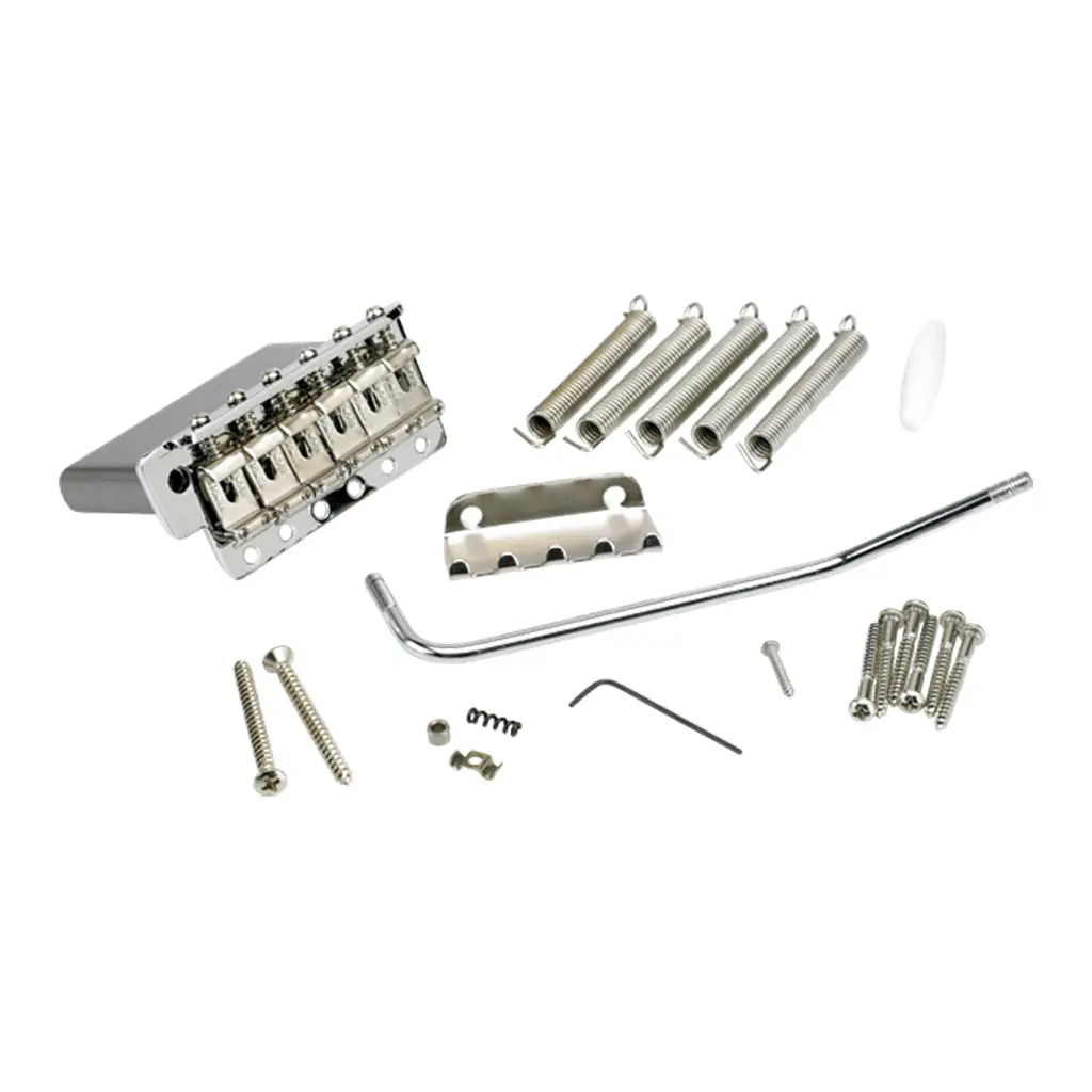 Fender 6 Saddle American Vintage Series Stratocaster Tremolo Assembly In Chrome 1