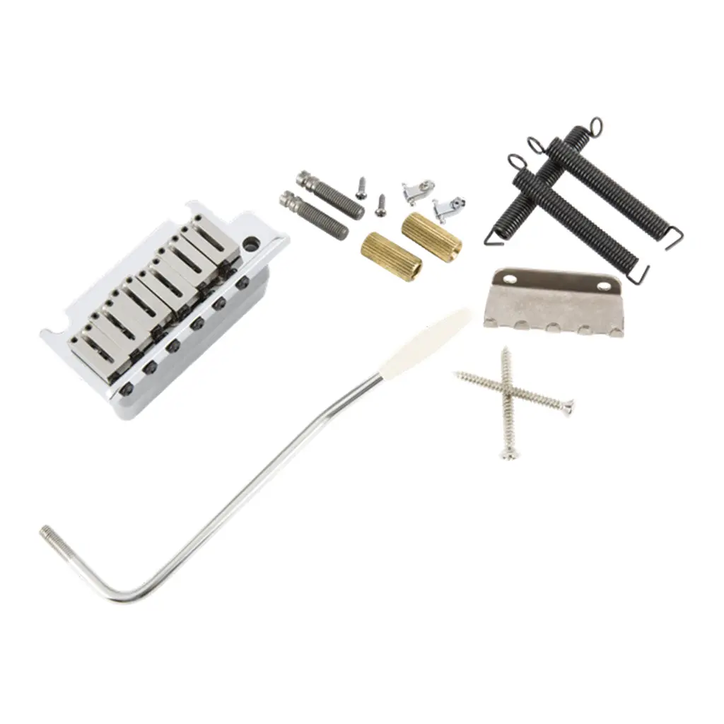 Fender American Series Stratocaster 1986 To 2007 Tremolo Bridge Assembly In Chrome 1