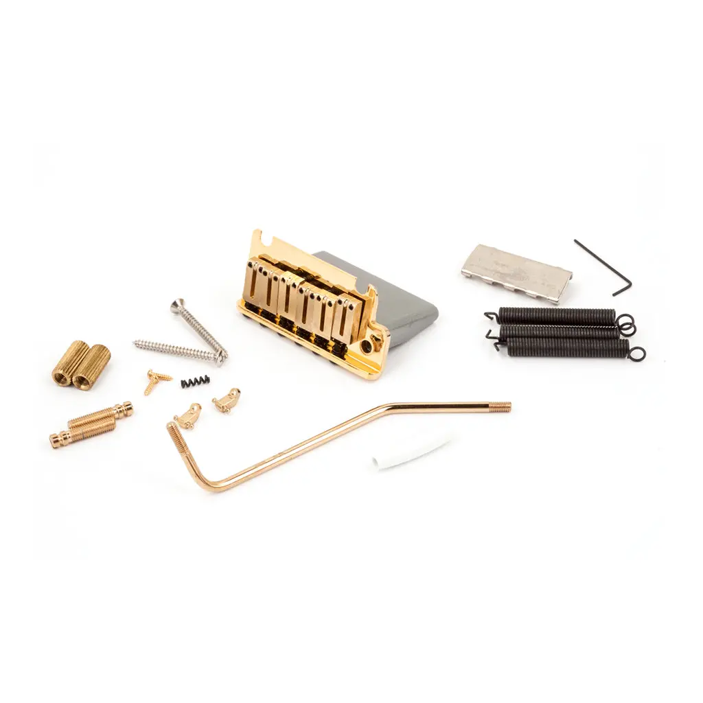 Fender American Series Stratocaster 1986 To 2007 Tremolo Bridge Assembly In Gold 1