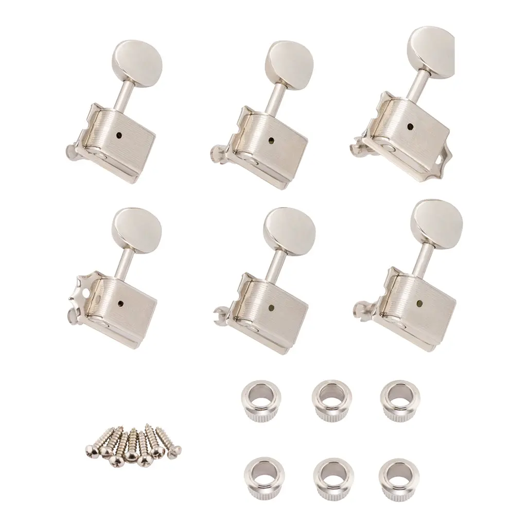Fender Pure Vintage Guitar Tuning Machines Nickel 1