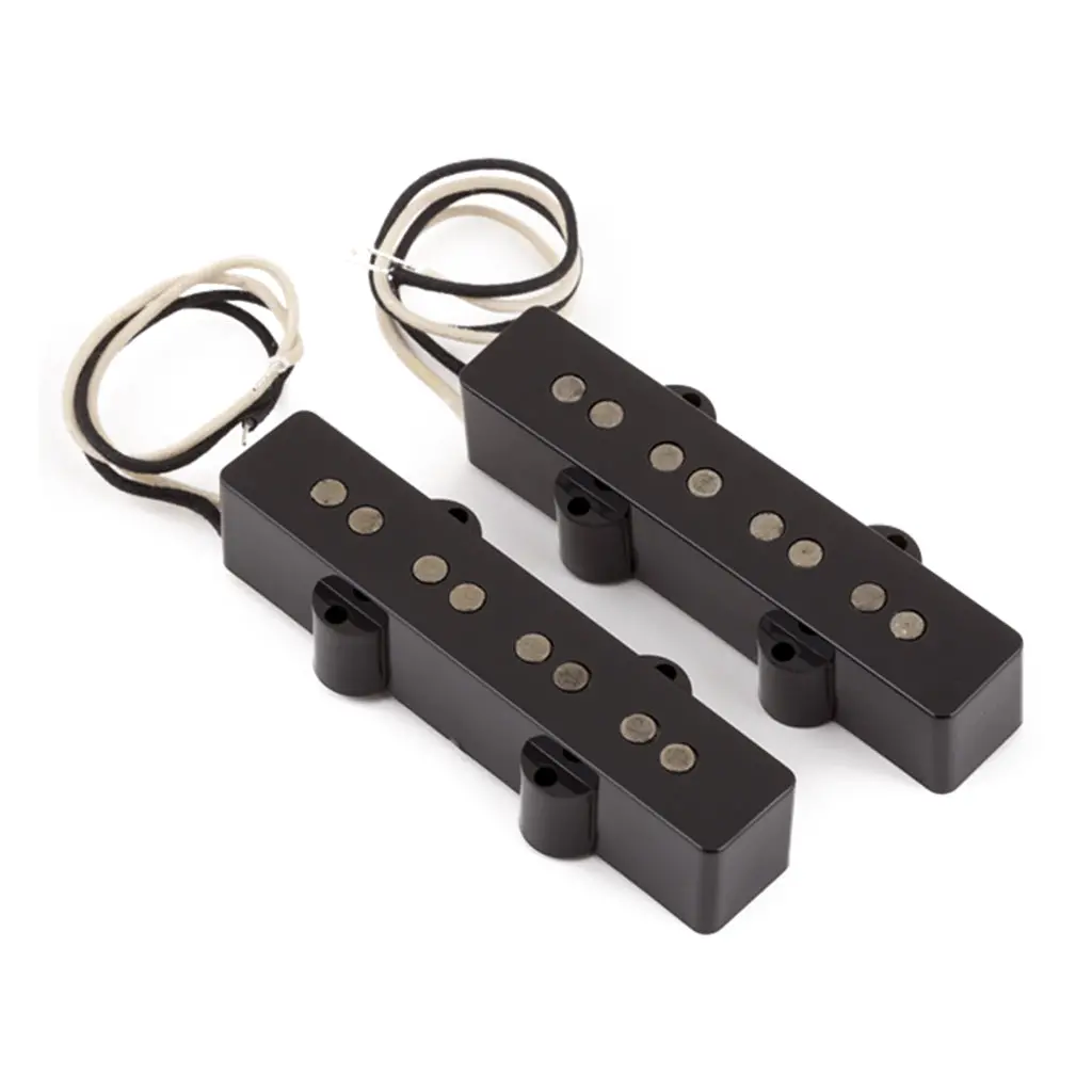 Fender Pure Vintage '74 Jazz Bass® Pickup Set, Black (2) 1