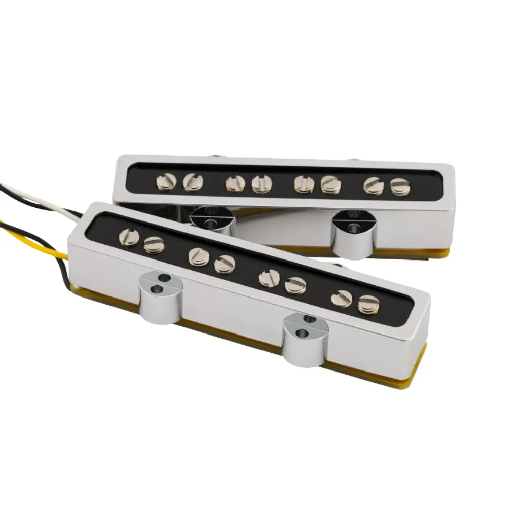 Fender Cobalt Chrome Jazz Bass Pickup Set 1