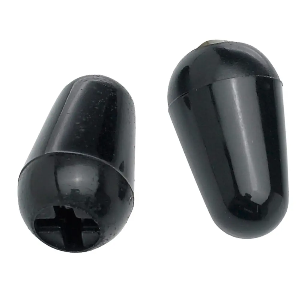 Fender 2 Stratocaster Switch Tips In Black 1