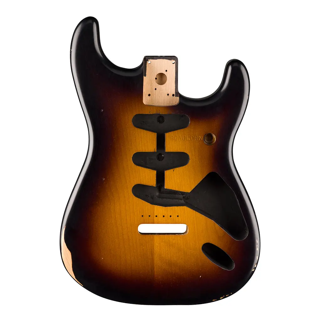 Fender Road Worn 50'S Stratocaster Sss Alder Body In 2 Tone Sunburst 1