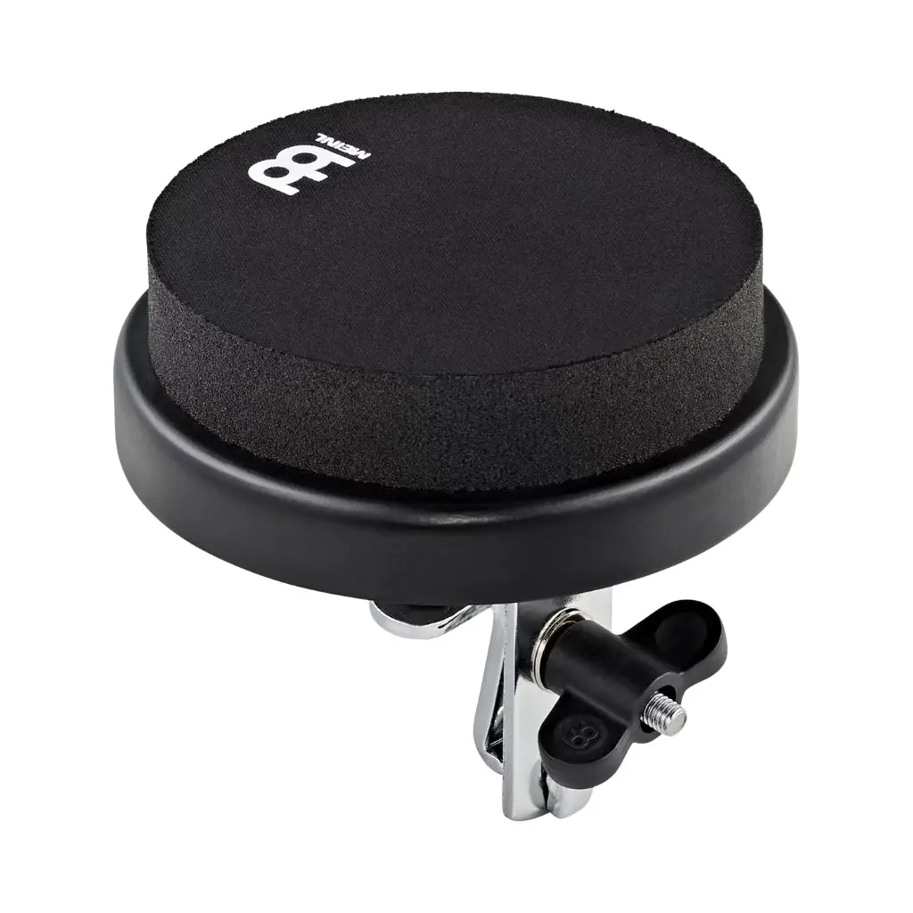 Meinl Percussion Bass Drum-Mounted Practice Pad - Black 1