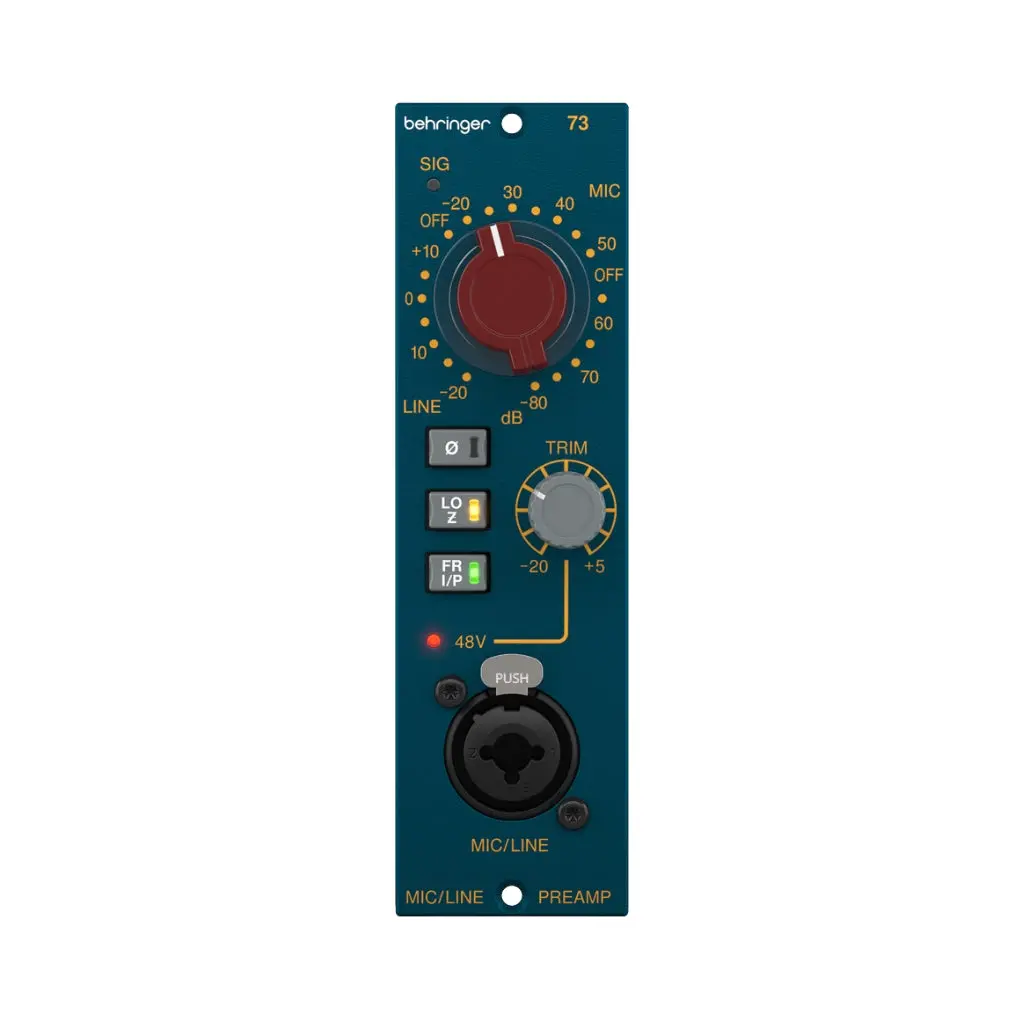 Behringer 73 Legendary Microphone Preamp W/Custom-Built Midas Transformers 1
