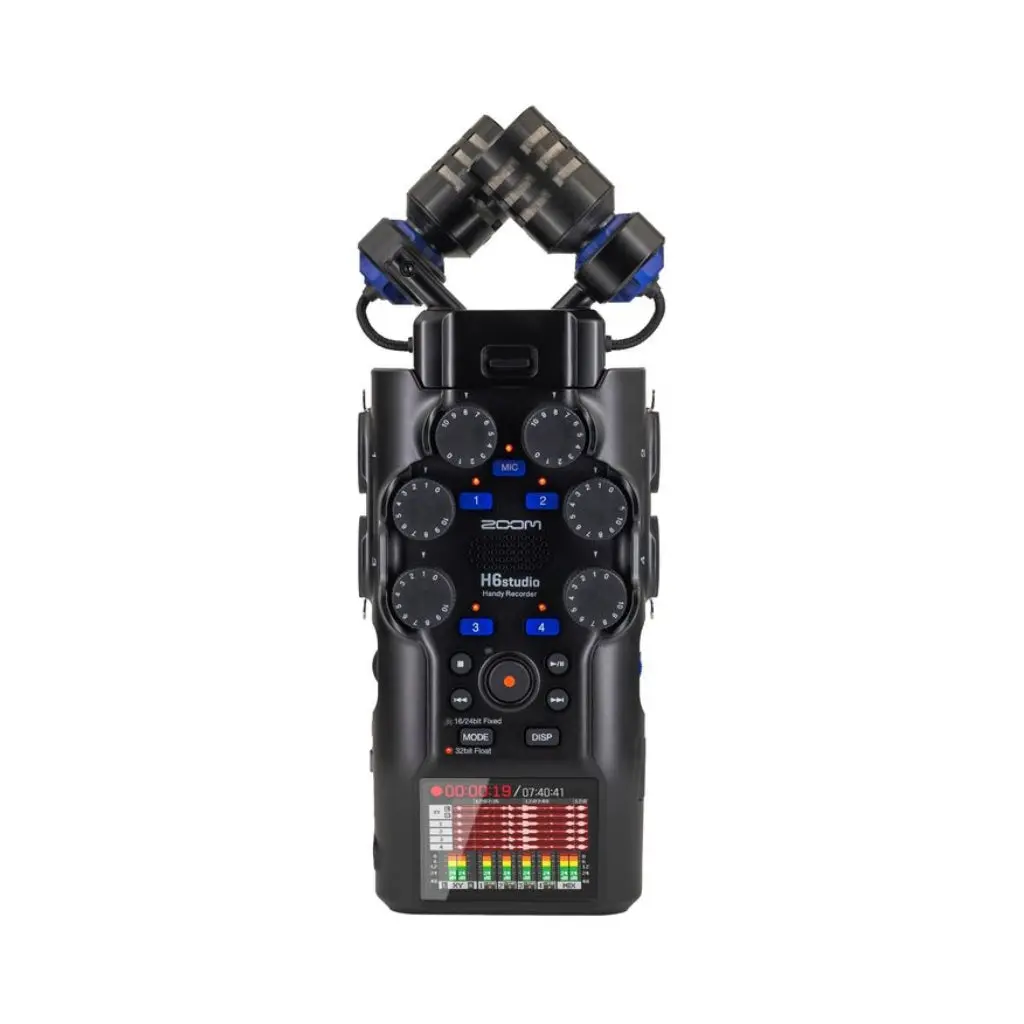 Zoom H6studio 6-Track Studio-Grade Audio Handheld Recorder 1