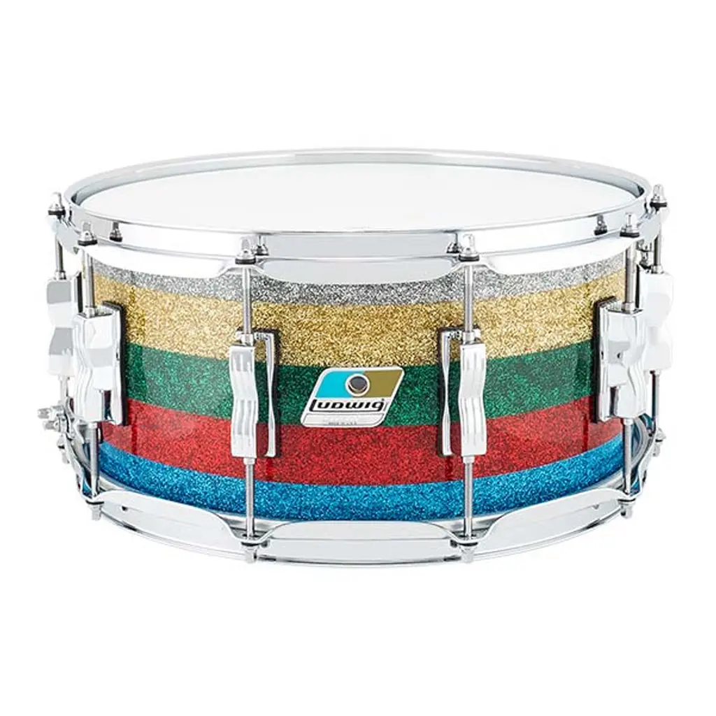 Ludwig Vistalite 50Th Anniversary 14"X6.5" Snare Drum - Salesman Sparkle 1