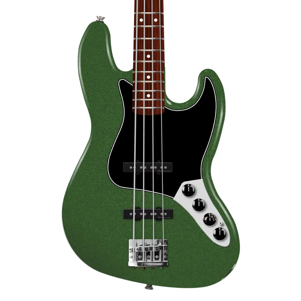 Fender Player Ii Modified Active Jazz Bass - Harvest Green Metallic, Rosewood Fingerboard 1