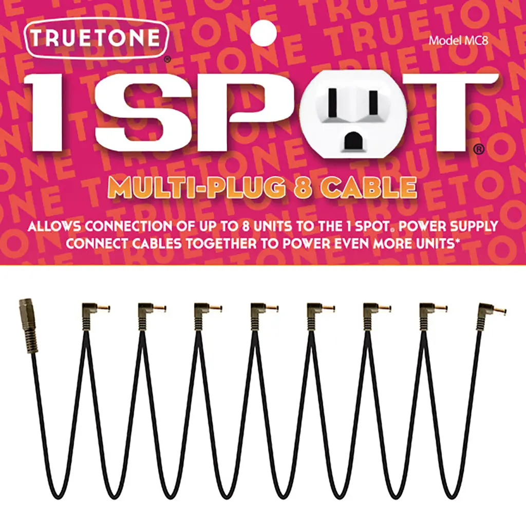 1 Spot Mc8 - Multi-Plug 8 Cable 1