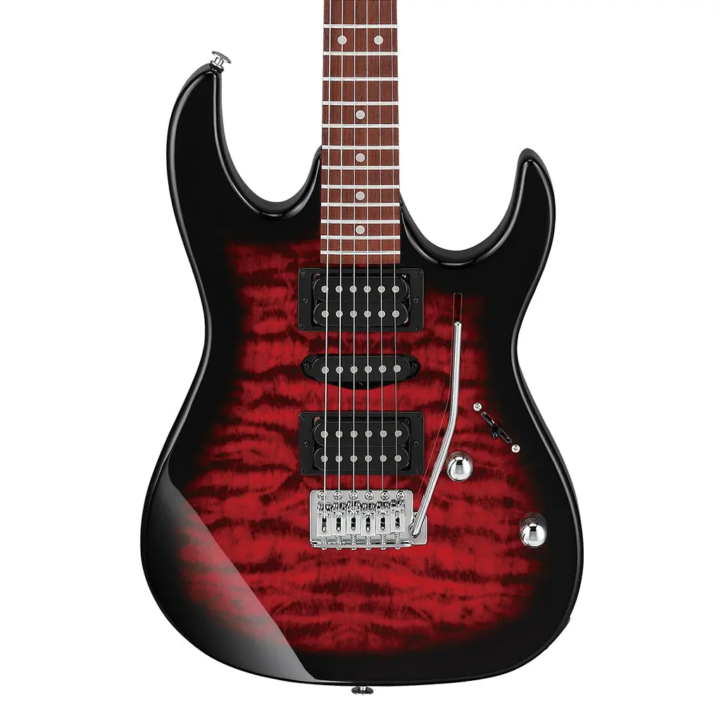 Ibanez - Grx70qa - Transparent Red Burst 1