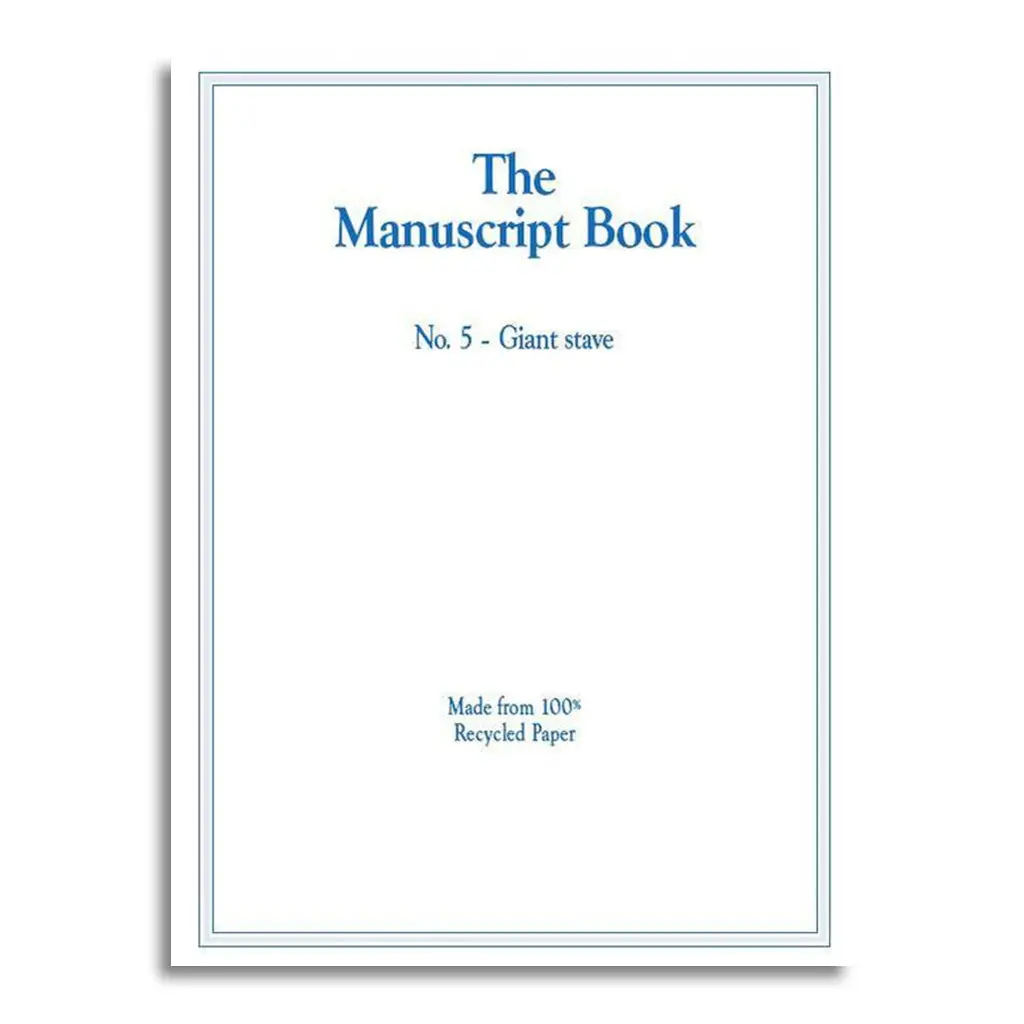 Manuscript Book 5 - 10 Stave Giant Recycled - Book 1