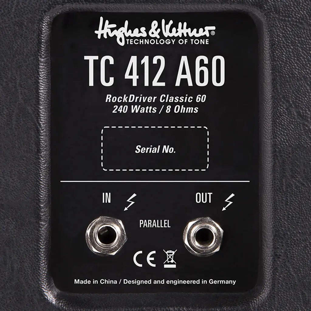 Hughes & Kettner Tc 412 A60 - 4X12 Angled Cab 2